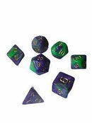 Critical Hit Collections - Green/Purple 7 Set Polyhedral