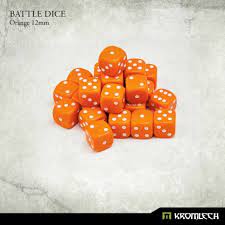 Kromlech - Orange Battle Dice