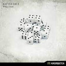 Kromlech - White Battle Dice