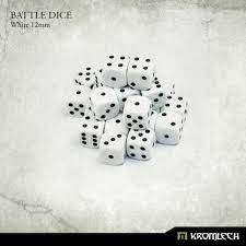Kromlech - White Battle Dice