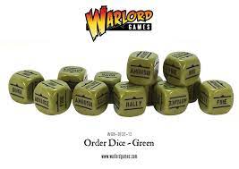 Bolt Action: Order Dice Pack - Green