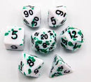 Critical Hit Collections - Green Speckled 7 Set Polyhedral