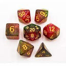 Critical Hit Collections - Red/Green 7 Set Polyhedral