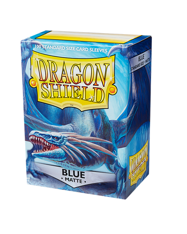 Dragon Shield: Matte Blue