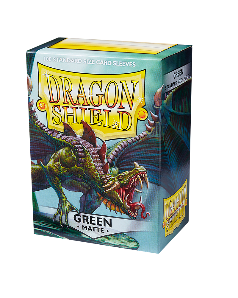 Dragon Shield 100 CT - Matte Green