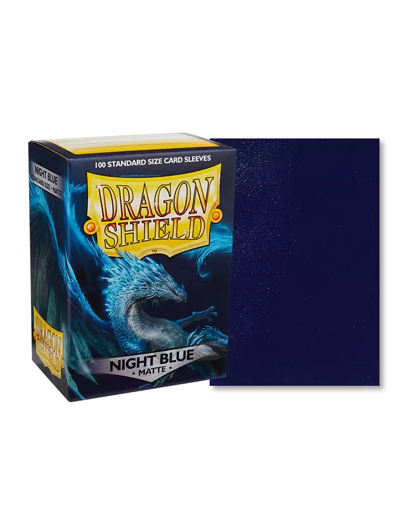 Dragon Shield 100 CT - Matte Night Blue