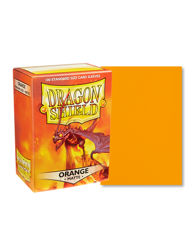 Dragon Shield - Matte Orange