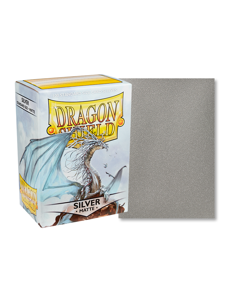 Dragon Shield - Matte Silver
