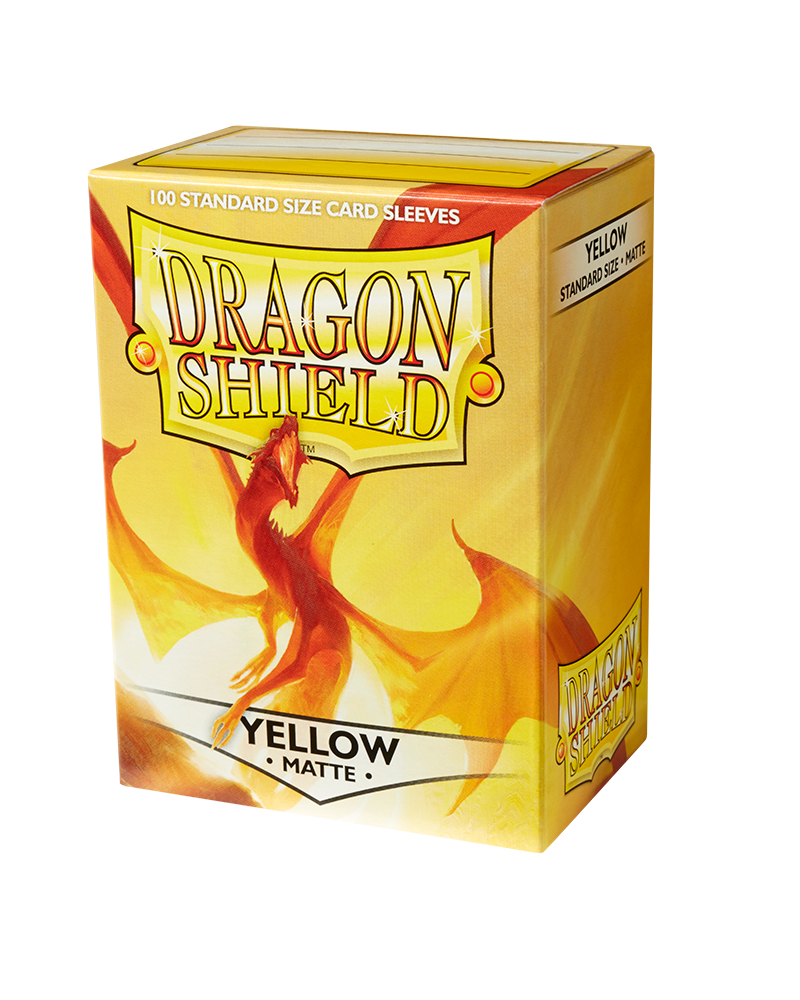 Dragon Shield 100 CT - Matte Yellow