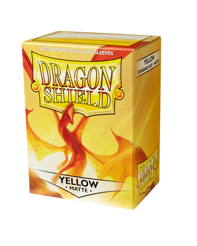 Dragon Shield 100 CT - Matte Yellow