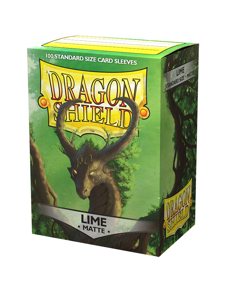 Dragon Shield 100 CT - Matte Lime