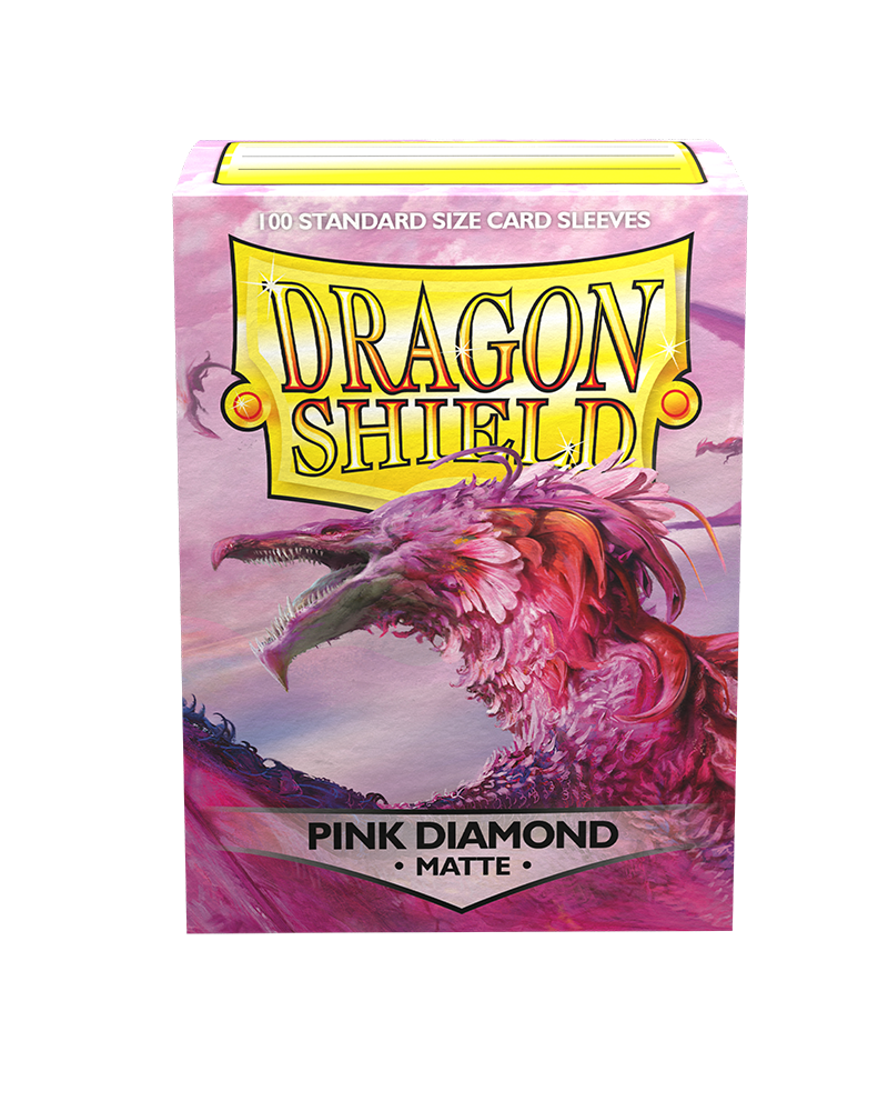 Dragon Shield 100 CT - Matte Pink Diamond