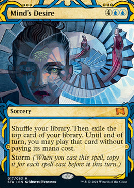Mind's Desire (Foil Etched) [Strixhaven Mystical Archive]