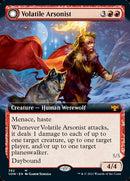Volatile Arsonist // Dire-Strain Anarchist (Extended) [Innistrad: Crimson Vow]