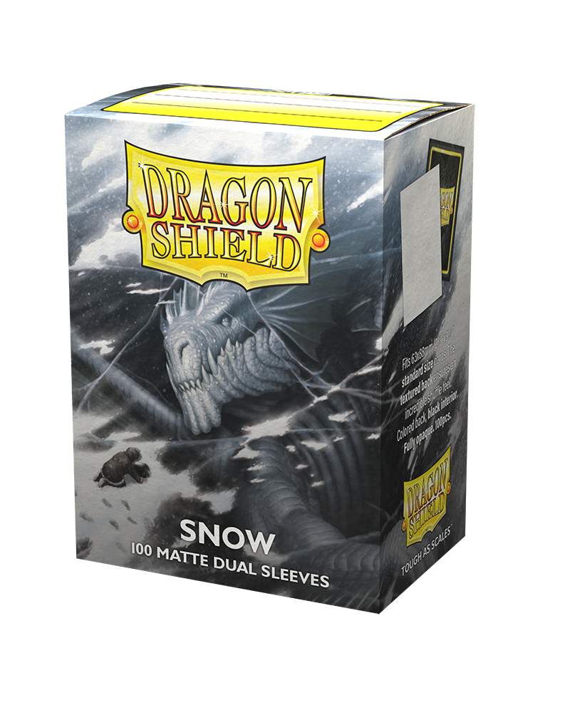 Dragon Shield 100 CT - Matte Dual Snow