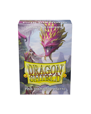 Dragon Shield 60 CT - Matte Pink Diamond (JP)