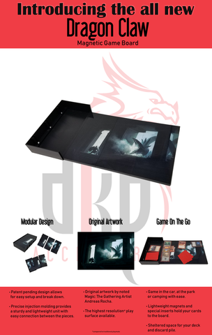 Dragon Claw Magnetic Playmat w/ 120 Inserts