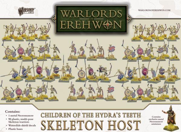 Warlords of Erehwon: Children of the Hydra's Teeth  Skeleton Host