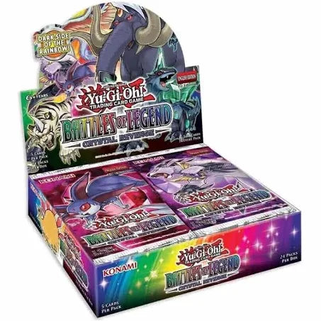 Yu-Gi-Oh! Battles of Legend - Crystal Revenge Set Booster Display