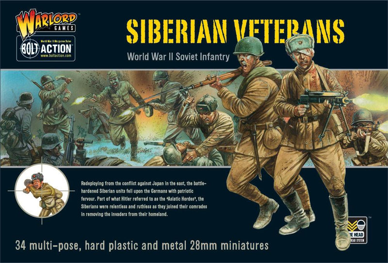 Bolt Action: Siberian Veterans - WWII Soviet Infantry